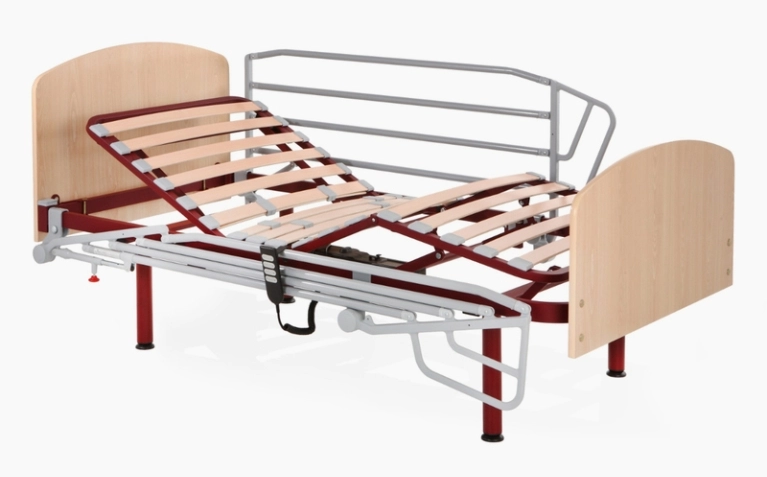 Cama con patas y somier articulado Nules