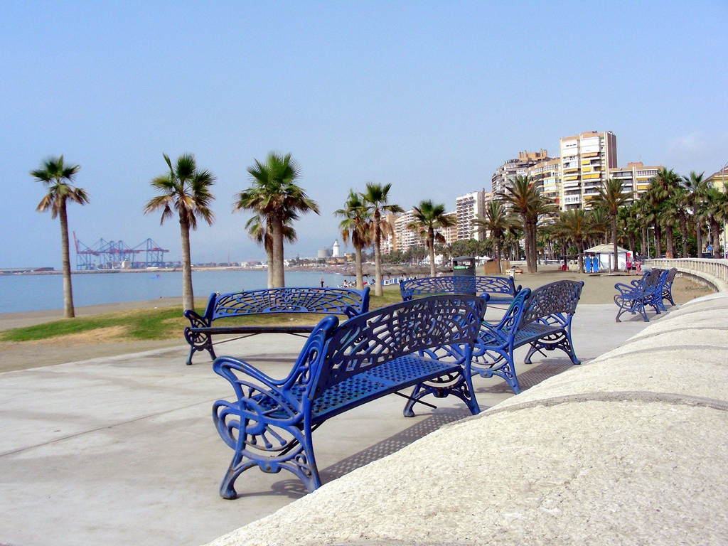 Paseo maritimo de malaga