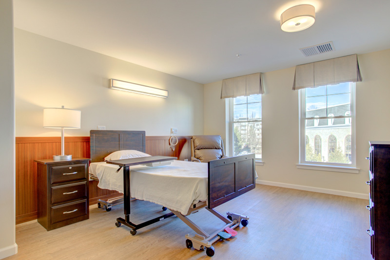 Habitación adaptada para persona con alzheimer